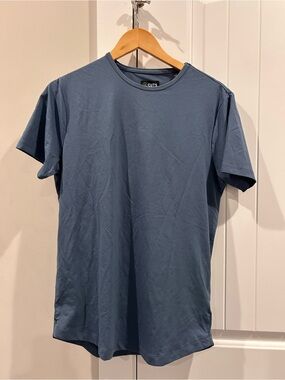 Cuts Clothing Men's Crew Neck Tee in Slate Blue